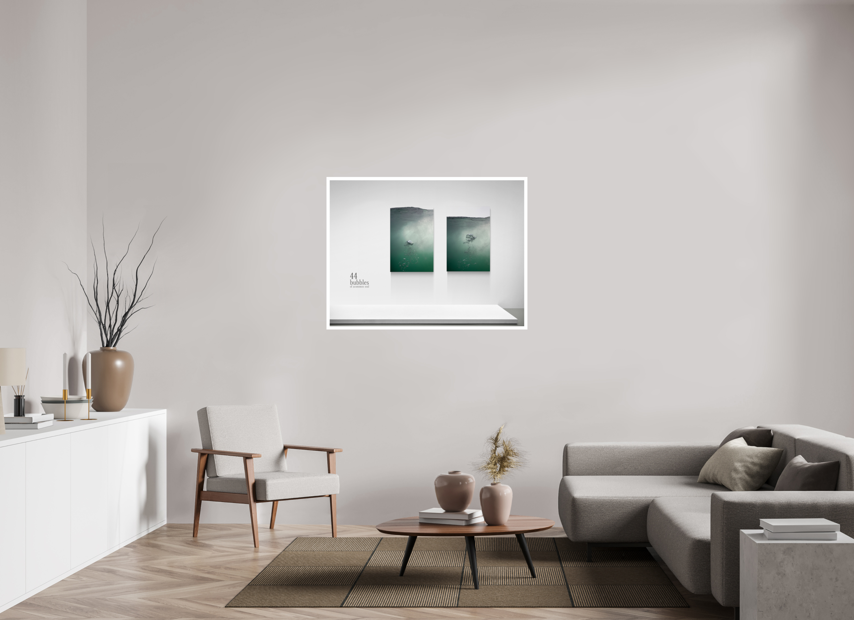 120 x 90 cm, test 1 bubble